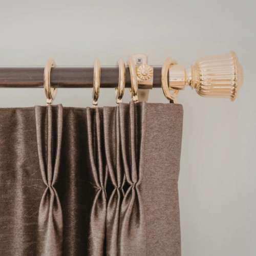 Single rod curtain insulation ( 2 brackets )